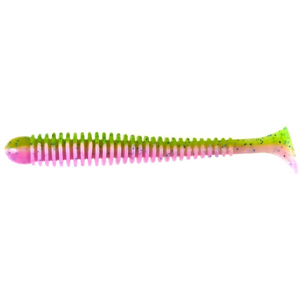 Силиконовая приманка Lucky John Spark Tail 3.0in 76 мм 7 шт T92 Pro Series  140167-T92 — крупный план
	                                    1