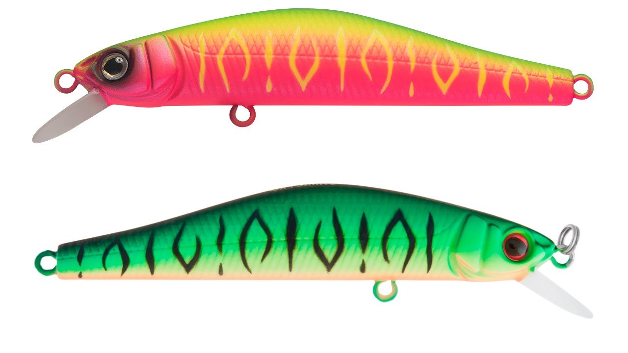 Воблер Strike Pro Inquisitor 80SP GC01S/A230S Double Mat Tiger/Watermelon Mat Tiger 8,3 гр UV  EG-193A-SP#GC01S/A230S — характеристики,
	                                    особенности конструкции