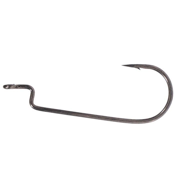 Крючок Офсетный BKK Offset Worm Round Bend №1/0 7 шт    A-EW-8304 — характеристики,  особенности конструкции