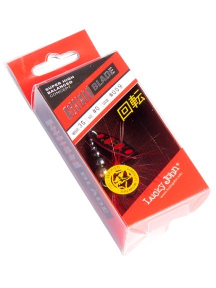 Вращающаяся Блесна Lucky John Shelt Blade №0 3 гр 009   LJSB00-009 — крупный план
	                                    2