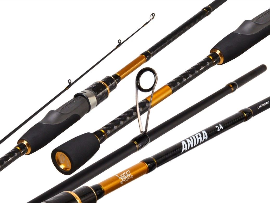 Спиннинг Lucky John Anira 802MLF 224 см 5 - 24 гр    LJA-802MLF — крупный план
	                                    1