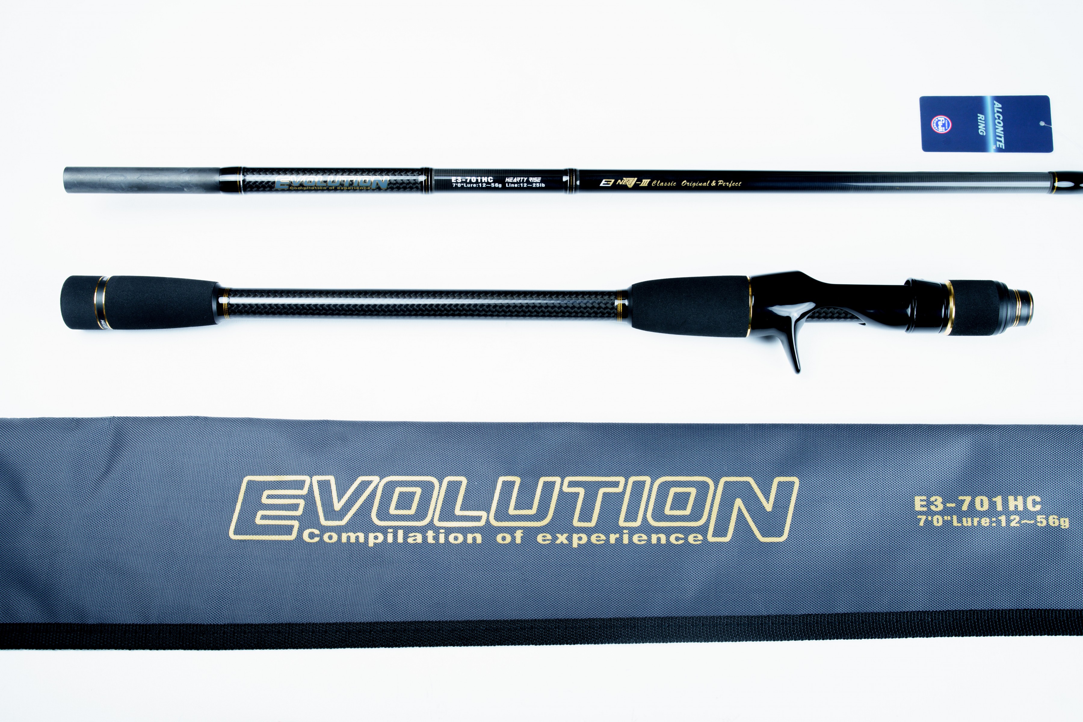 Кастинговое Удилище Hearty Rise Evolution III 701HC 213 см 12 - 56 гр    E3-701HC — крупный план
	                                    7