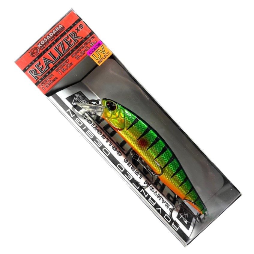 Воблер Kosadaka Realizer XS 100SP PC 15 гр   RealzxS100SP-PC — крупный план
	                                    2