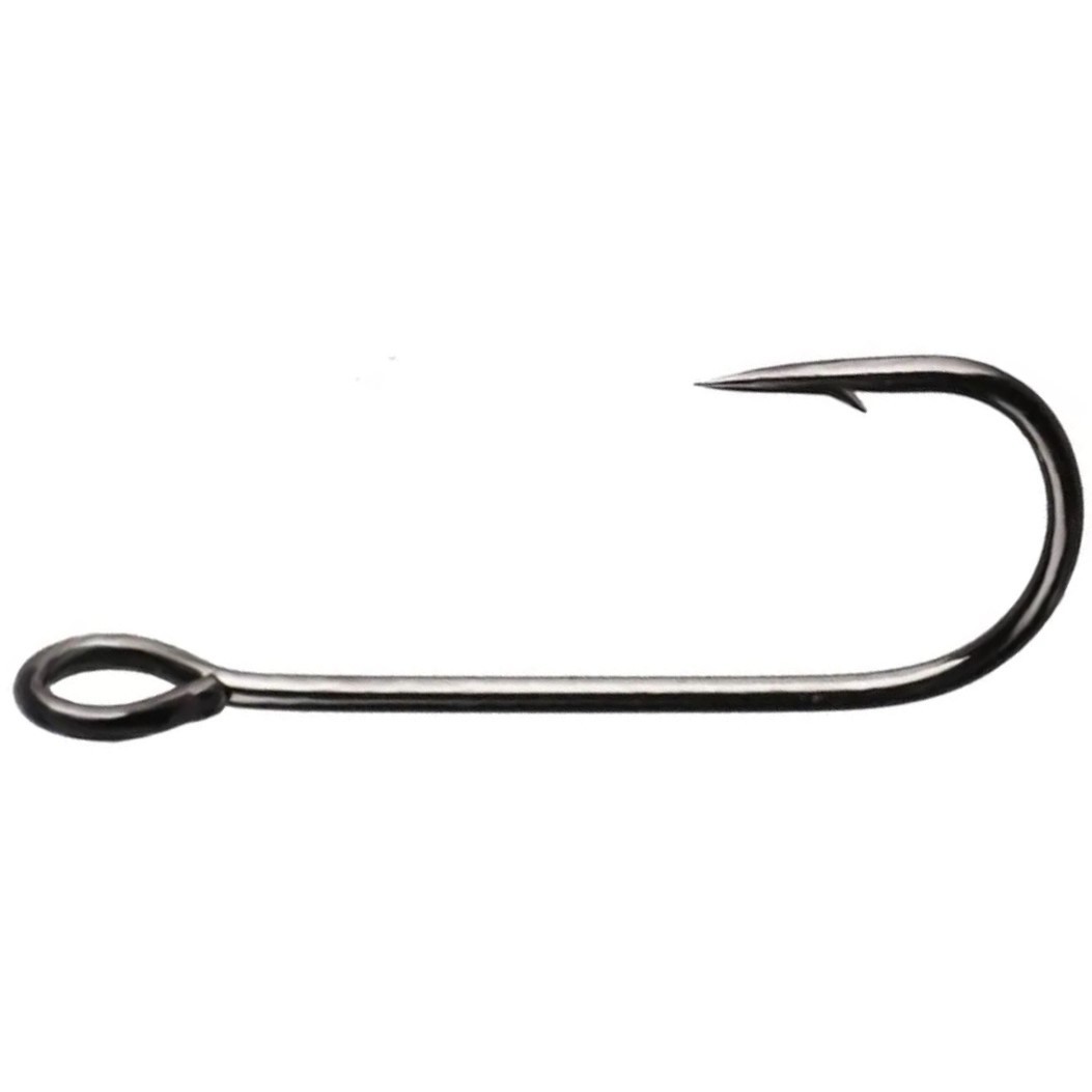 Крючок Одинарный CF Company Round Bent Hook №2 10 шт    RBJH-2 10 — характеристики,  особенности конструкции