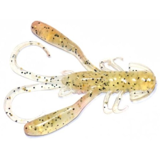 Силиконовая приманка Bait Breath U30 Rush Craw 2.8 71 мм 7 шт 143 Clear/Black Gold F — характеристики,  особенности конструкции