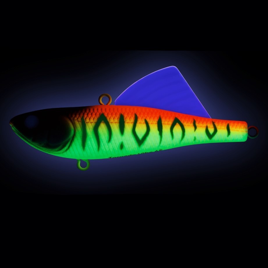 Воблер Strike Pro Tornado Vibe 65 A242S Sunrise Mat Tiger 14,5 гр   EG-204A-UV#A242S — крупный план
	                                    1