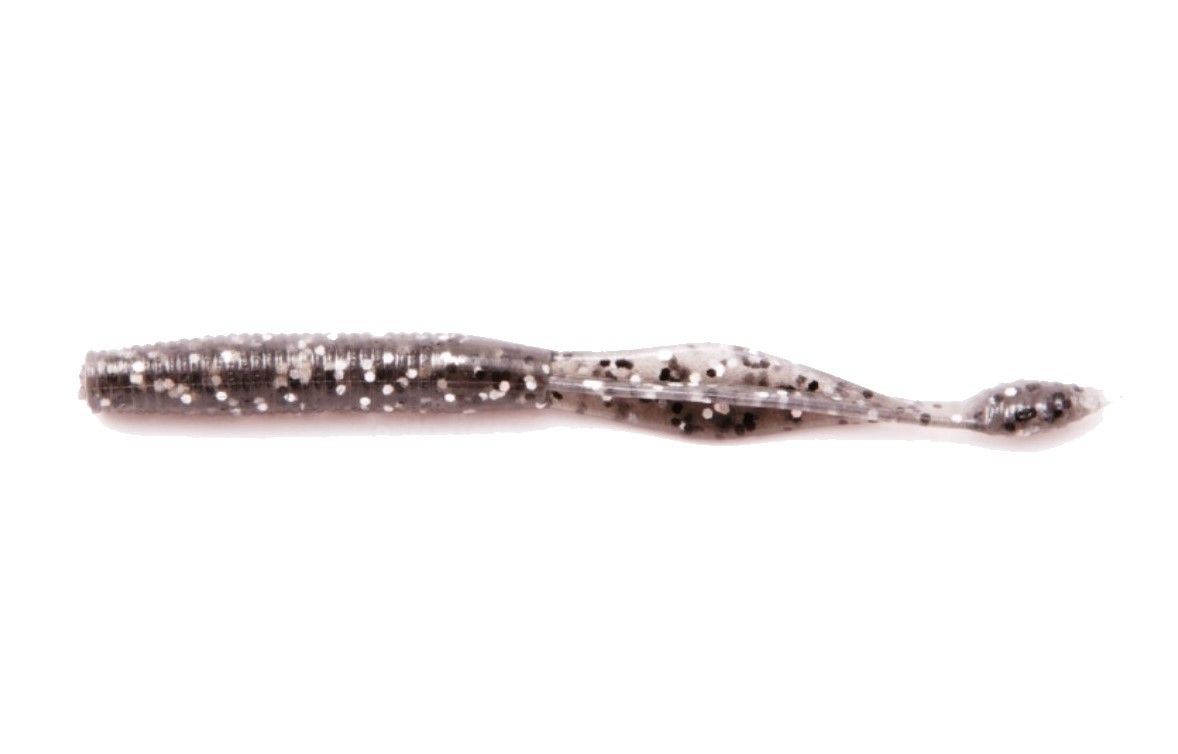 Силиконовая приманка Fish Arrow Candle Tail 4 101 мм 8 шт 177-Smoke/Black Silver   FACT4177 — характеристики,  особенности конструкции