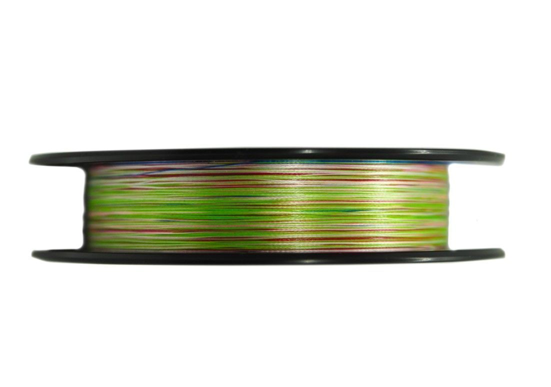 Плетеный шнур YGK X-Braid Super Jigman X8 200 м  PE # 1,2 5Color 0,185 мм — крупный план
	                                    2