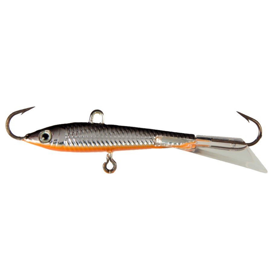 Балансир Strike Pro Micro Ice 40 Black Silver OB 7,5 гр 40 мм   IF-001#A70E — характеристики,
	                                    особенности конструкции