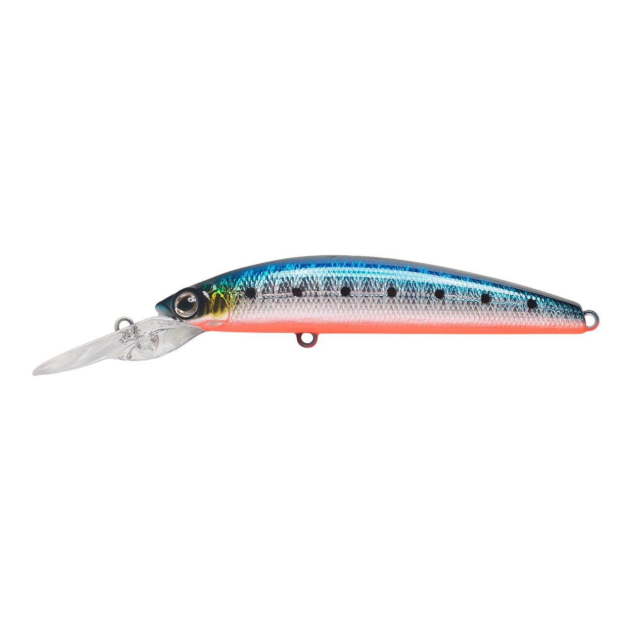 Воблер Strike Pro Magic Minnow 70 A234-SBO-LU Blue Back Silver OB Fluo 5,2 гр   EG-068A#A234-SBO-LU — характеристики,  особенности конструкции
