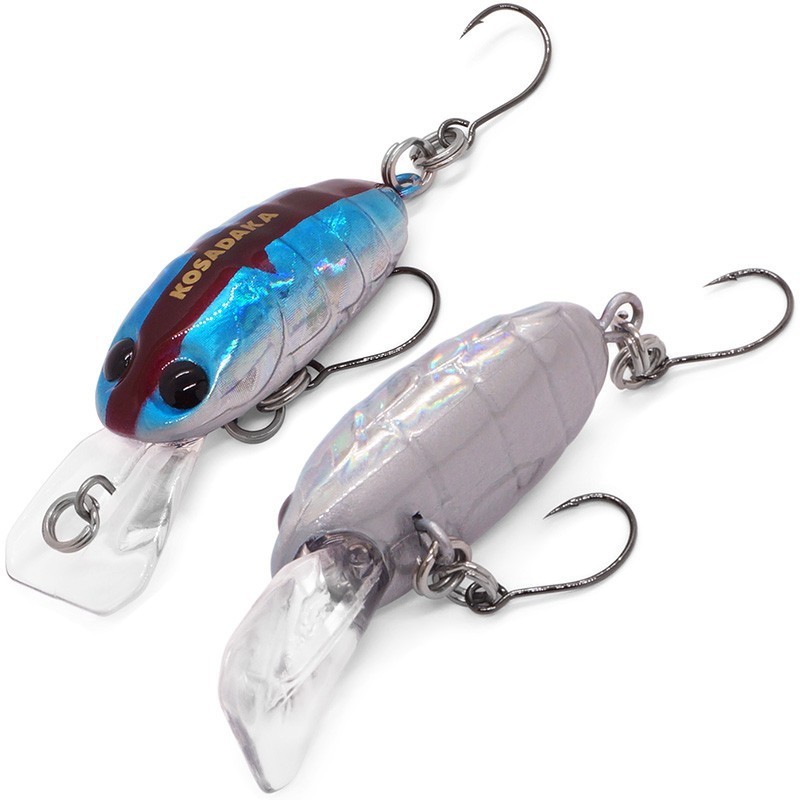 Воблер Kosadaka Crankin Pupa XD 35F BLU 2,6 гр   Cranp35F-BLU — характеристики,
	                                    особенности конструкции