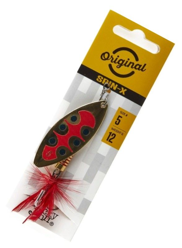 Вращающаяся Блесна Lucky John Spin-X Long №5 12 гр GX1   LJSL05-GX1 — крупный план
	                                    2