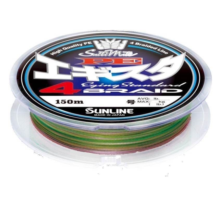 Плетеный шнур Sunline SM PE EGI STA X4 150 м  PE # 0,4 Multi 0,104 мм — характеристики,
	                                    особенности конструкции