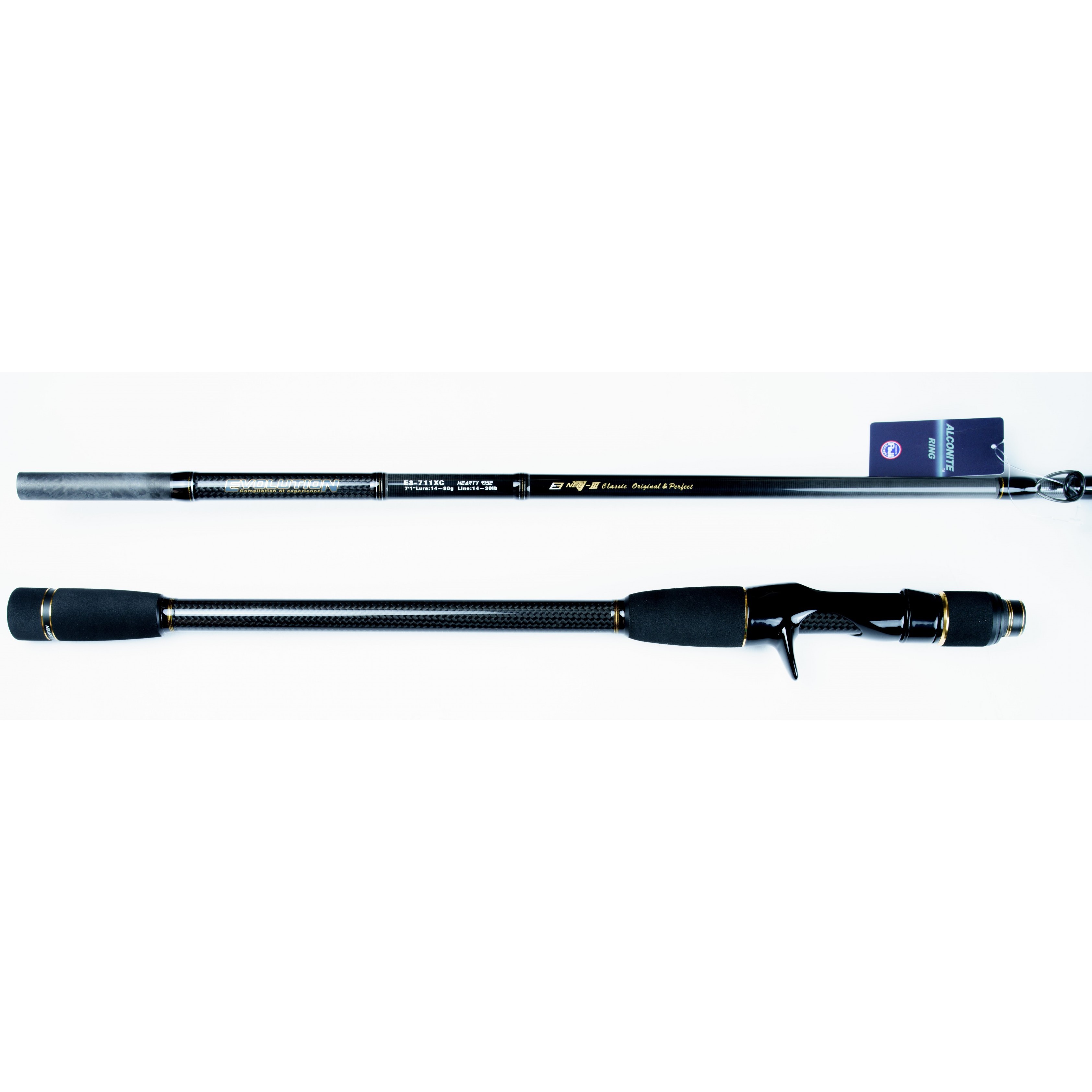 Кастинговое Удилище Hearty Rise Evolution III 711XC 215 см 14 - 80 гр    E3-711XC — характеристики,  особенности конструкции