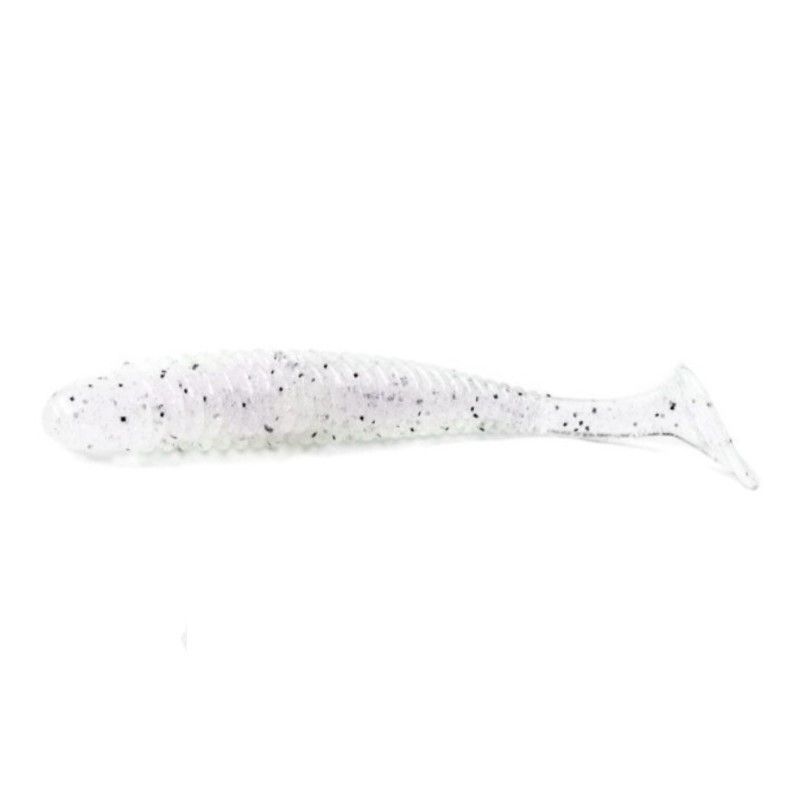 Силиконовая приманка Noike Wobble Shad 3 76 мм 9 шт 048-Clear Wakasagi   NKNJ3048 — характеристики,  особенности конструкции