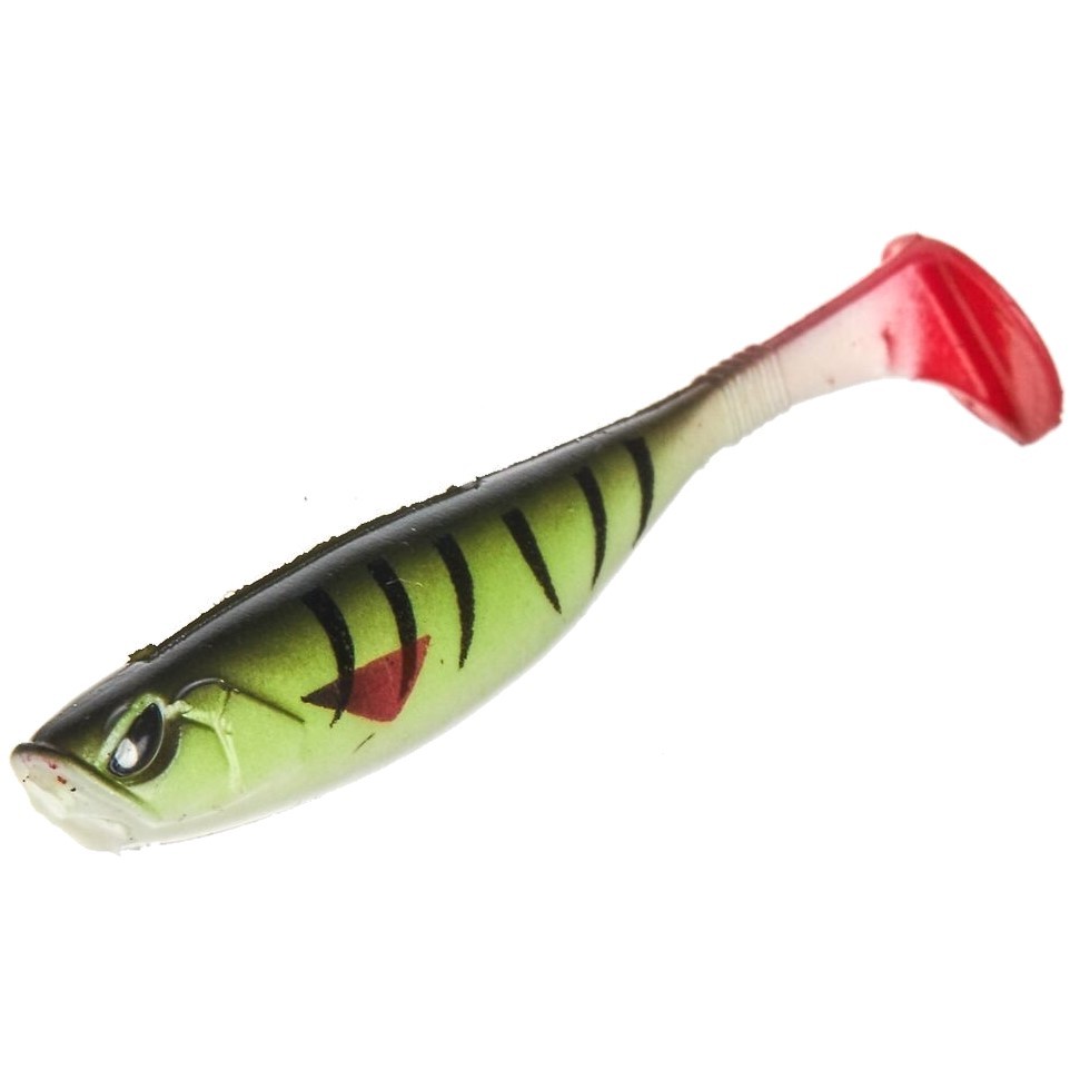 Силиконовая приманка Lucky John Basara Soft Swim 3.5in 89 мм 6 шт PG10 3D Series  140403-PG10 — крупный план
	                                    1