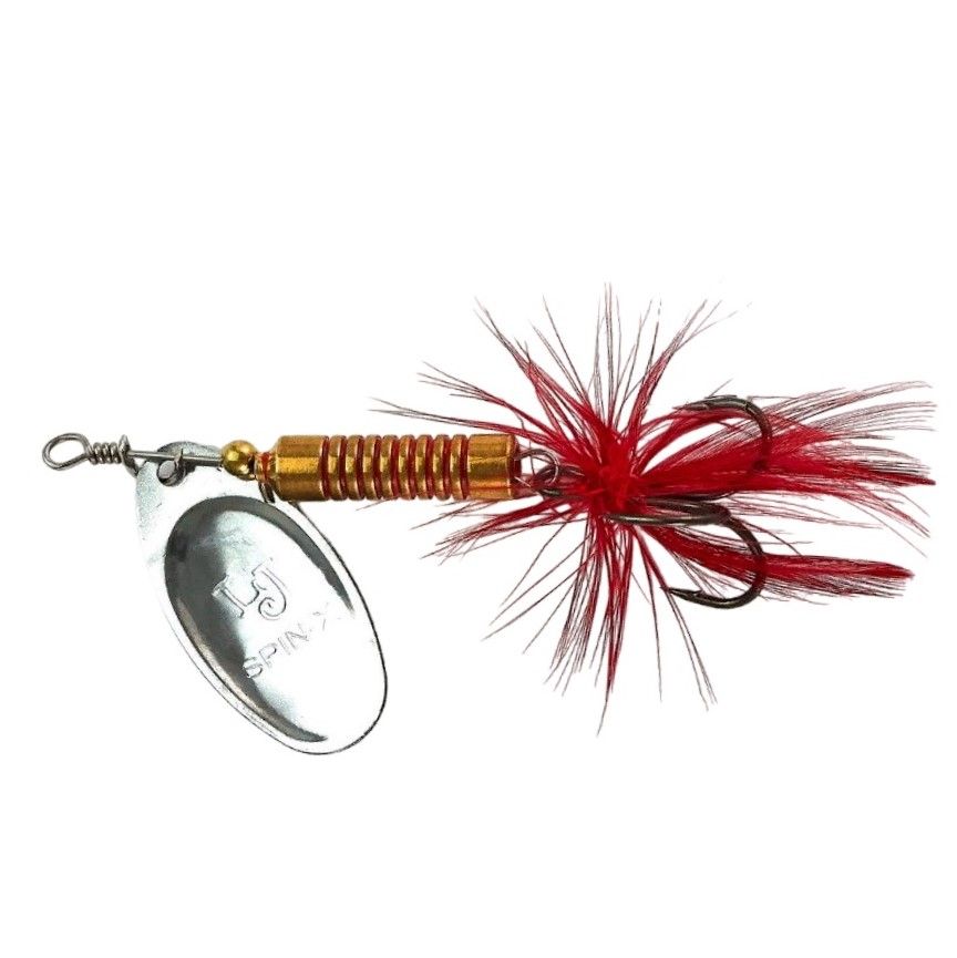 Вращающаяся Блесна Lucky John Spin-X Round №4 11 гр BF   LJSR04-BF — крупный план
	                                    1