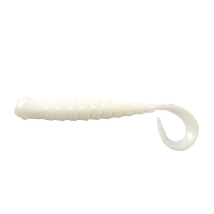 Силиконовая приманка Fishing Style Splinter 3 75 мм 8 шт 101 white   S3#101 — характеристики,  особенности конструкции