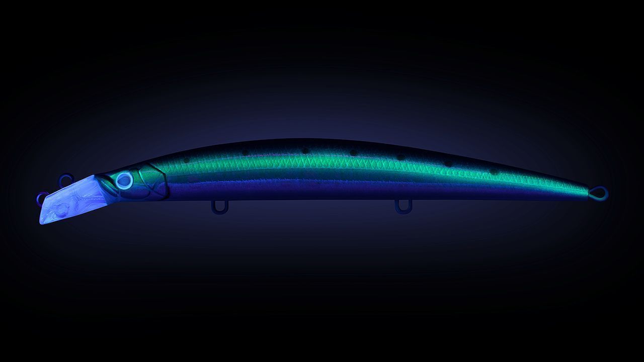 Воблер Strike Pro Top Water Minnow 130 692-SBO-RP 15 гр   JL-158F#692-SBO-RP — крупный план
	                                    1