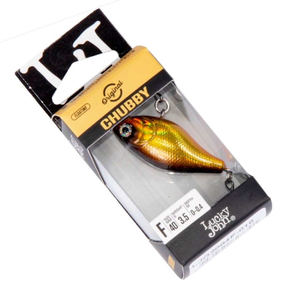 Воблер Lucky John Chubby 40F 018 3,5 гр Original  LJO2004F-018 — крупный план
	                                    2