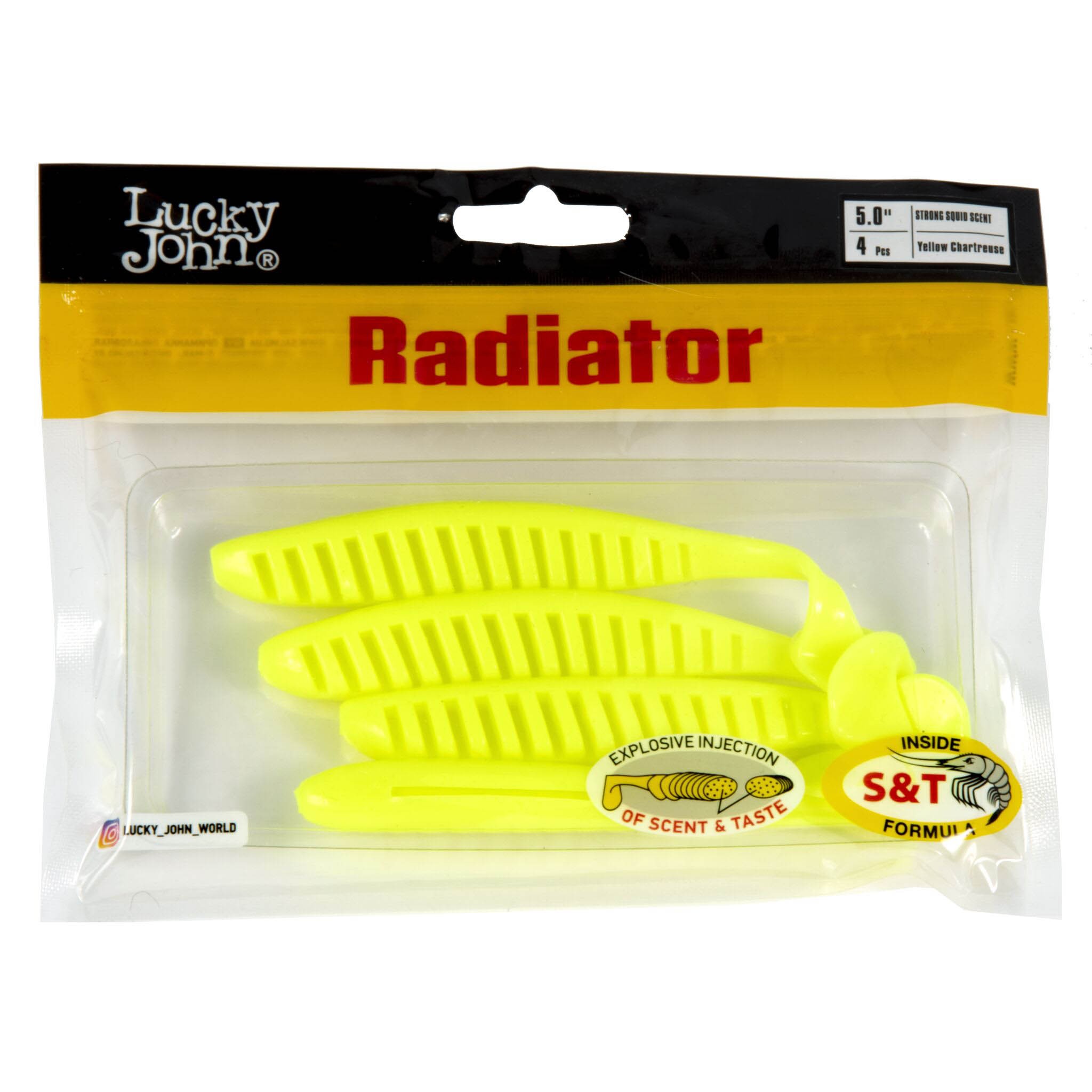 Силиконовая приманка Lucky John Radiator 5.0in 125 мм 4 шт S88 Pro Series  140211-S88 — крупный план
	                                    2