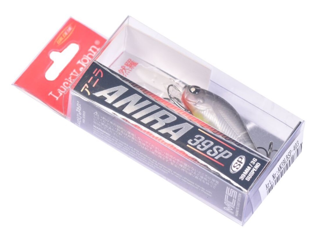 Воблер Lucky John Anira 39LBSP 403 3 гр Pro Series  AN39LBSP-403 — крупный план
	                                    2