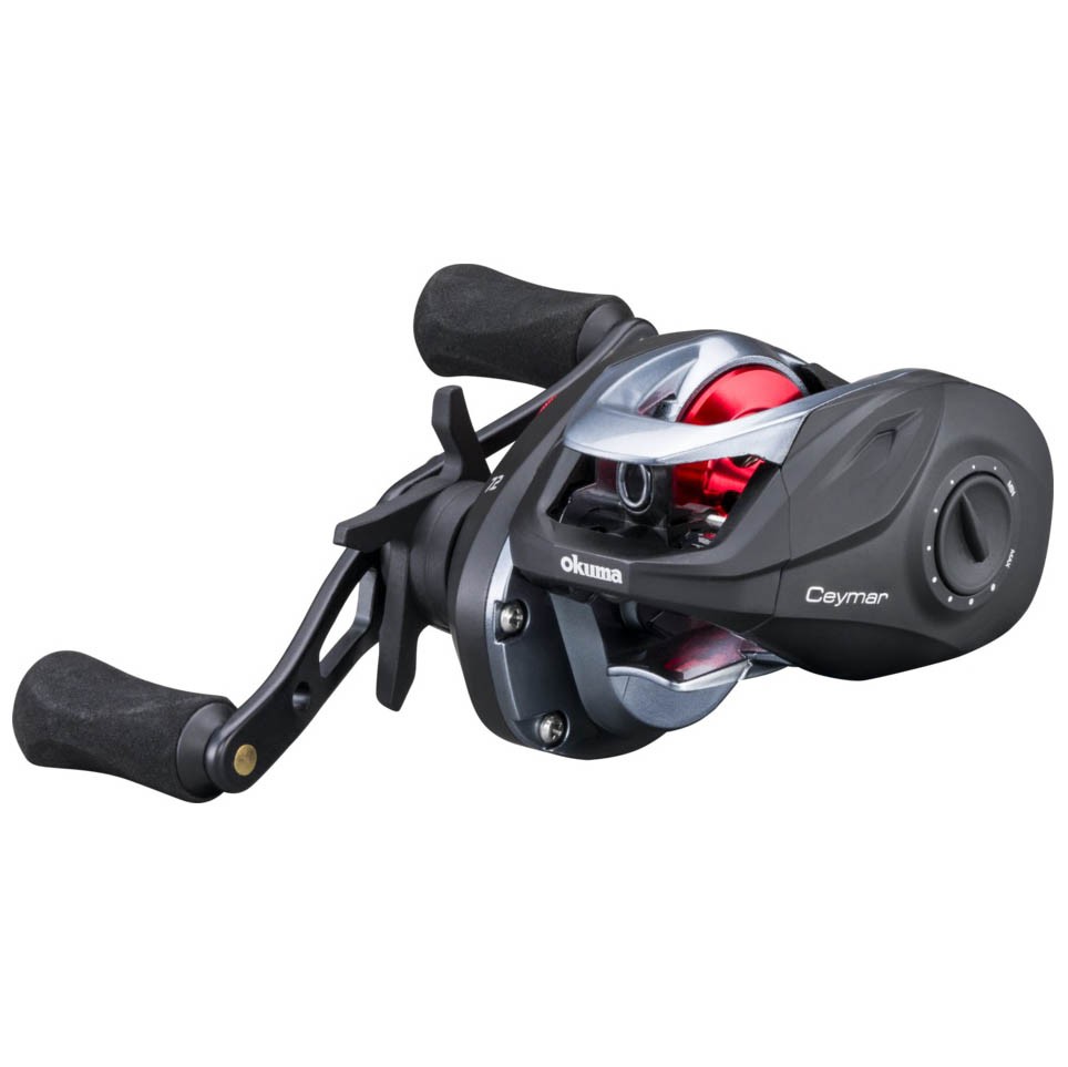 Катушка Okuma Ceymar 101H-A  Левая Left handed 18  C101H-A — крупный план
	                                    1