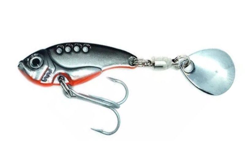 Тейл-спиннер Kosadaka Fish Darts FS5 16 гр 90 мм HBL   FS5-16-HBL — характеристики,  особенности конструкции