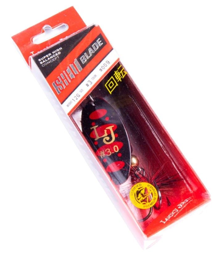 Вращающаяся Блесна Lucky John Shelt Blade №3 12 гр 009   LJSB03-009 — крупный план
	                                    1