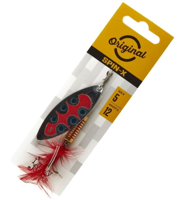 Вращающаяся Блесна Lucky John Spin-X Long №5 12 гр SX1   LJSL05-SX1 — крупный план
	                                    2