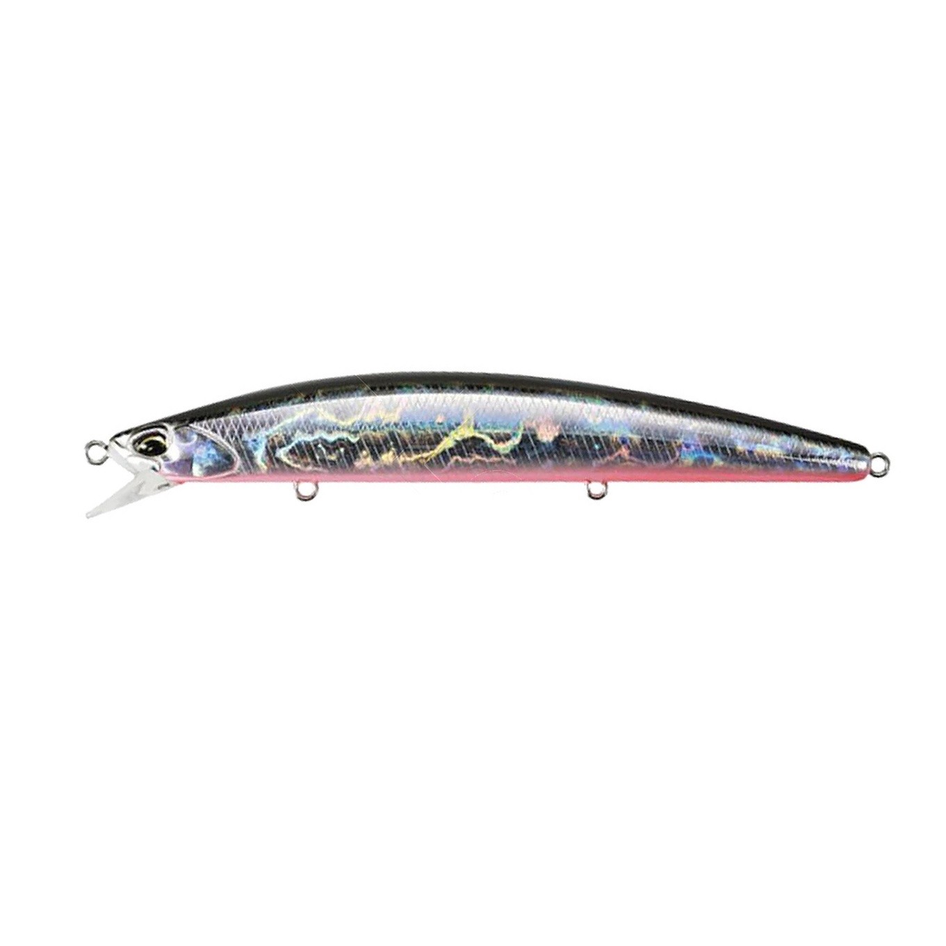 Воблер DUO Tide Minnow Sprat 140SF ADA0025 Prism Noir RB 24,5 гр   DUO-53977 — характеристики,  особенности конструкции