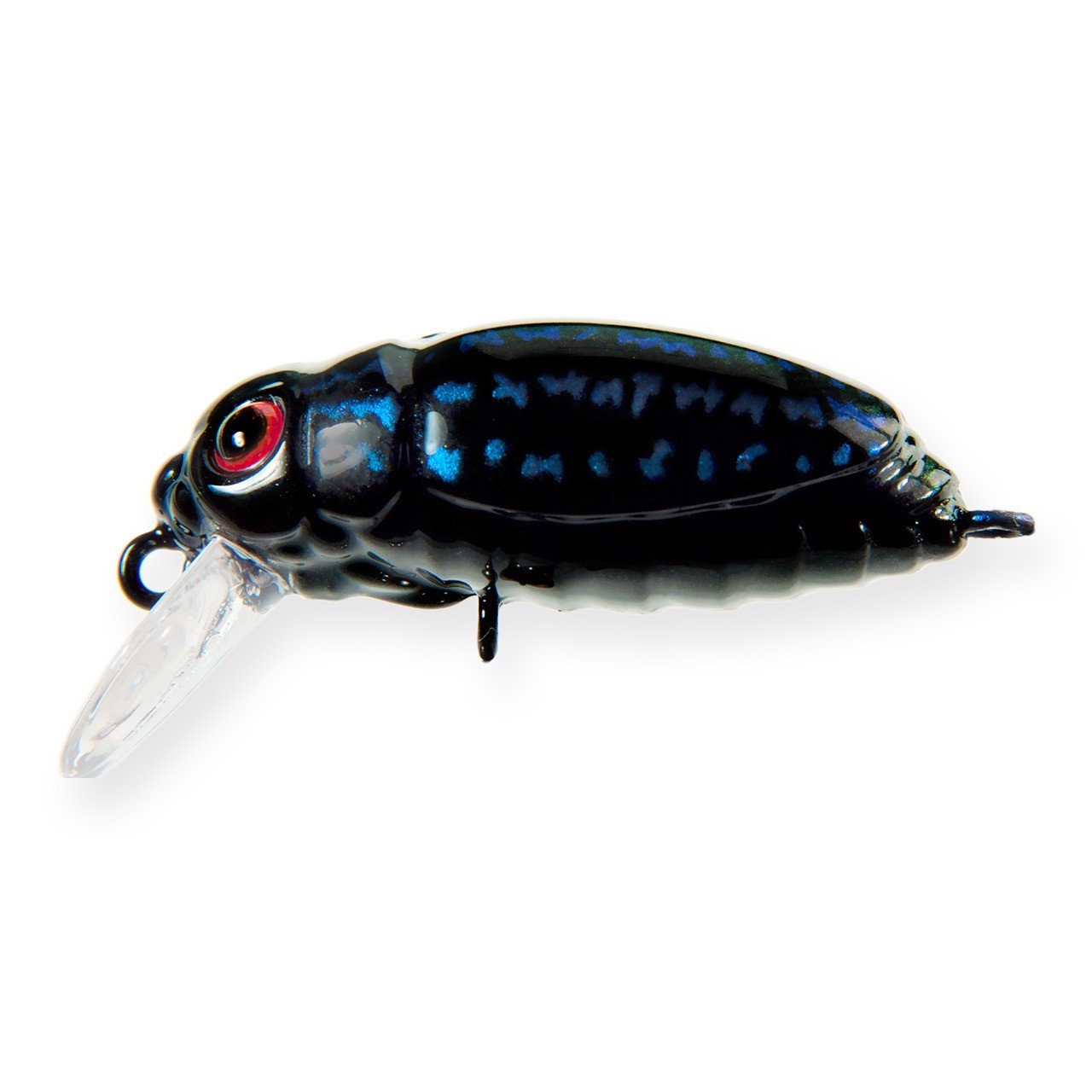 Воблер Strike Pro Beetle Buster 40 123F Black Beetle 5,7 гр   EG-174F#123F — характеристики,  особенности конструкции