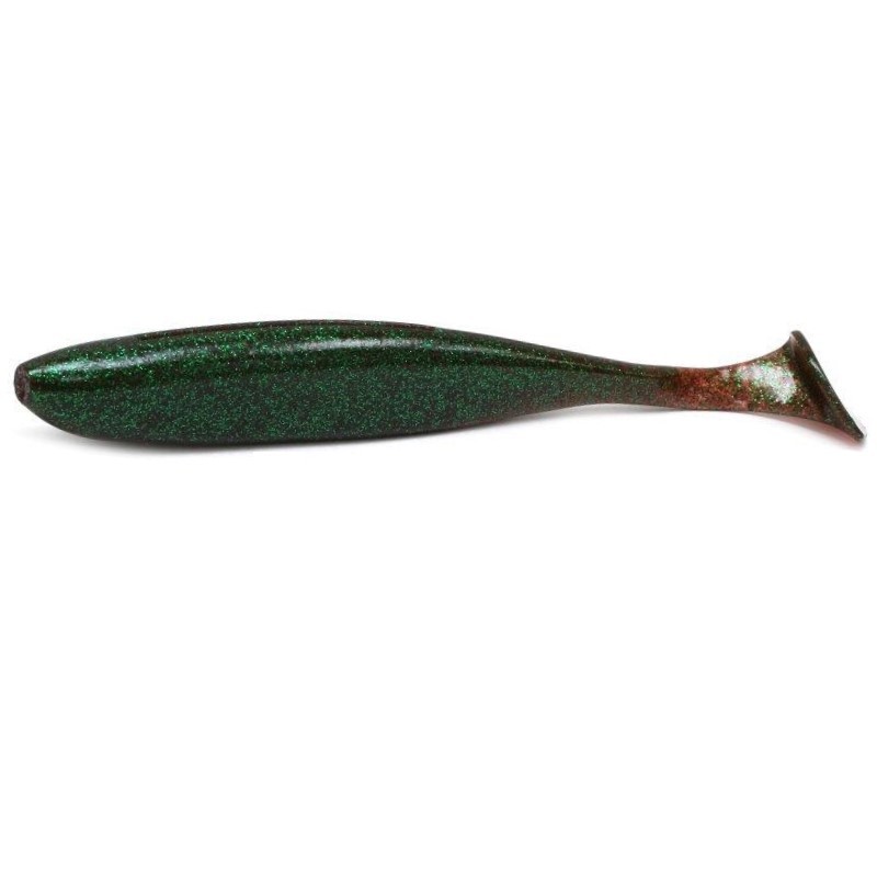 Силиконовая приманка Keitech Easy Shiner 4 101 мм 7 шт 302 Plum Green FLK — характеристики,
	                                    особенности конструкции