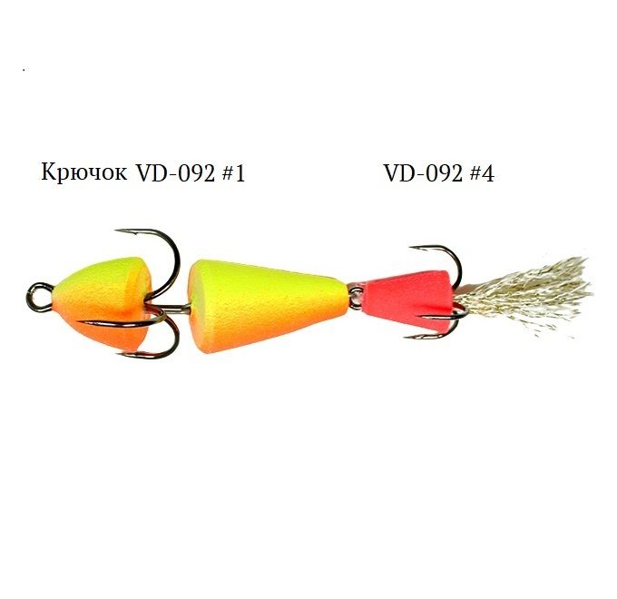 Мандула Мормыш Классическая 80 мм 3 шт 01  MK-01 — крупный план
	                                    2
