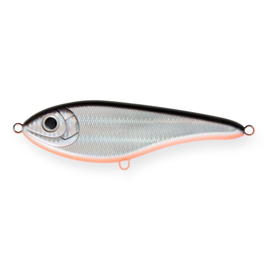Воблер Strike Pro Buster Jerk Shallow Runner A70-713 Black Silver OB 64,5 гр   EG-048S#A70-713 — характеристики,
	                                    особенности конструкции