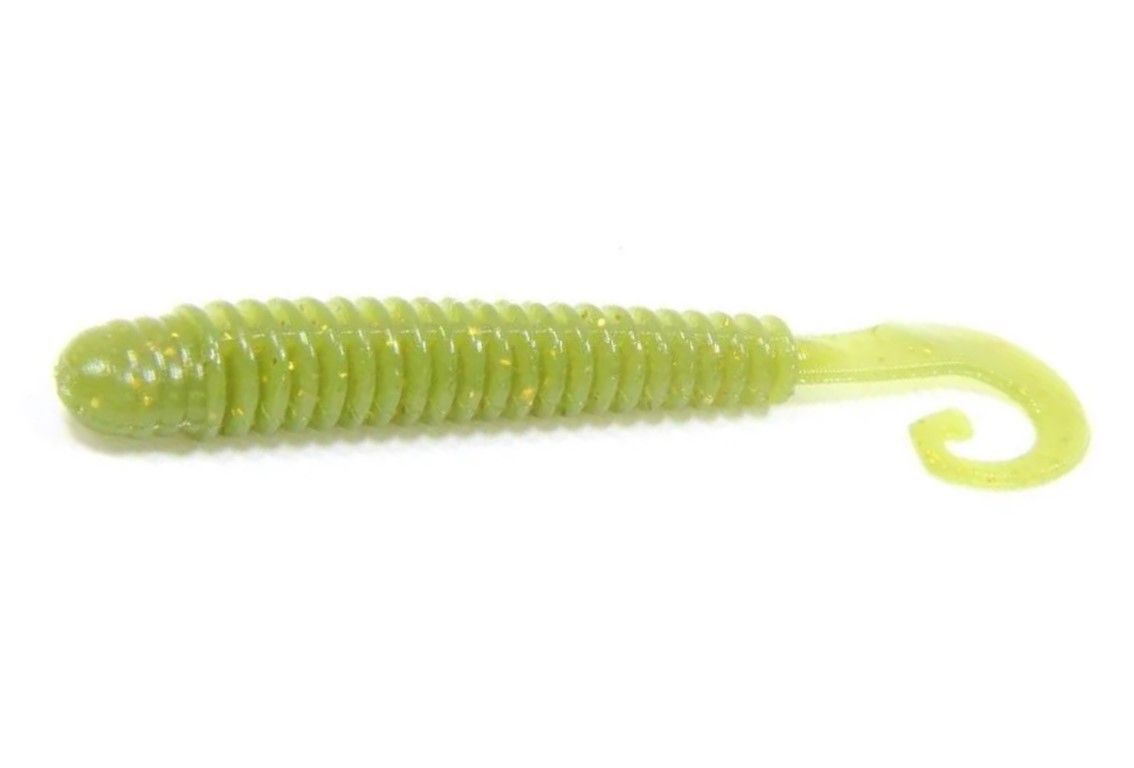Силиконовая приманка Reins G-Tail Saturn 2.5 60 мм 20 шт 035-Green Sparkling   GTS2.5-035 — характеристики,
	                                    особенности конструкции