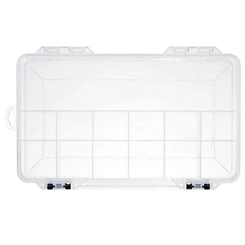Коробка Plano 2361301 13 Comp W Tab P Clr Blkh Latch  27,6х18,6х4,4 см    1563727 — характеристики,  особенности конструкции