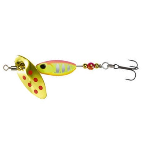 Вращающаяся Блесна DUO Spearhead Ryuki Spinner №12 5 гр ASA4073 Pink Chart Yamame   DUO-86180 — характеристики,  особенности конструкции