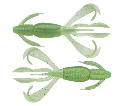Силиконовая приманка Keitech Crazy Flapper 4.4 111 мм 6 шт 424 Lime Chartreuse — характеристики,
	                                    особенности конструкции