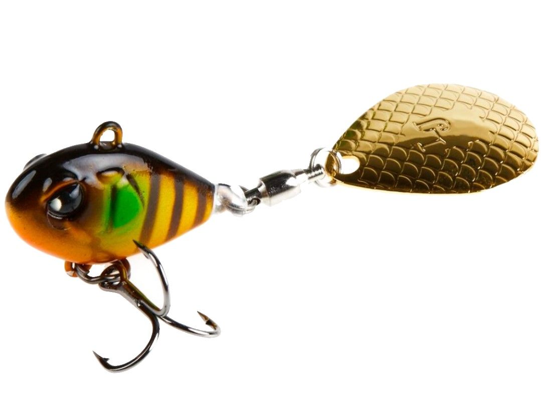 Тейл-спиннер Lucky John Basara Tail Spin 5 гр 48 мм 004   LJBTS05-004 — крупный план
	                                    1