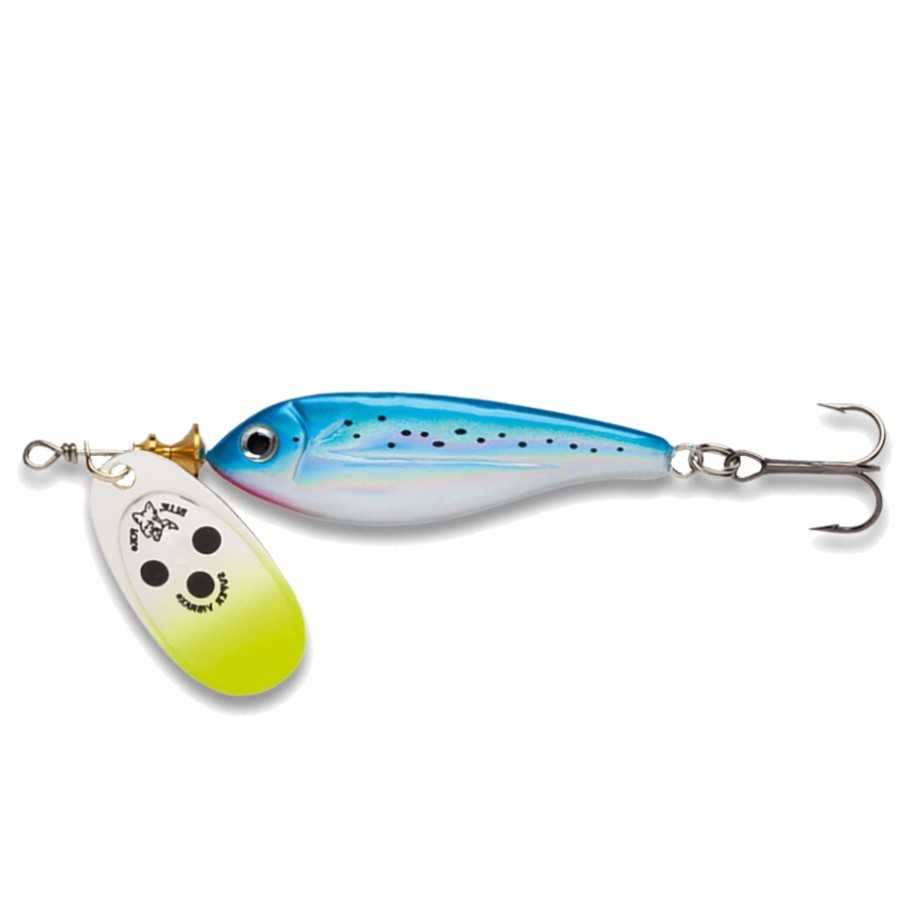 Вращающаяся Блесна Blue Fox Minnow Super Vibrax №3 13 гр SB   BFMSV3-SB — характеристики,
	                                    особенности конструкции