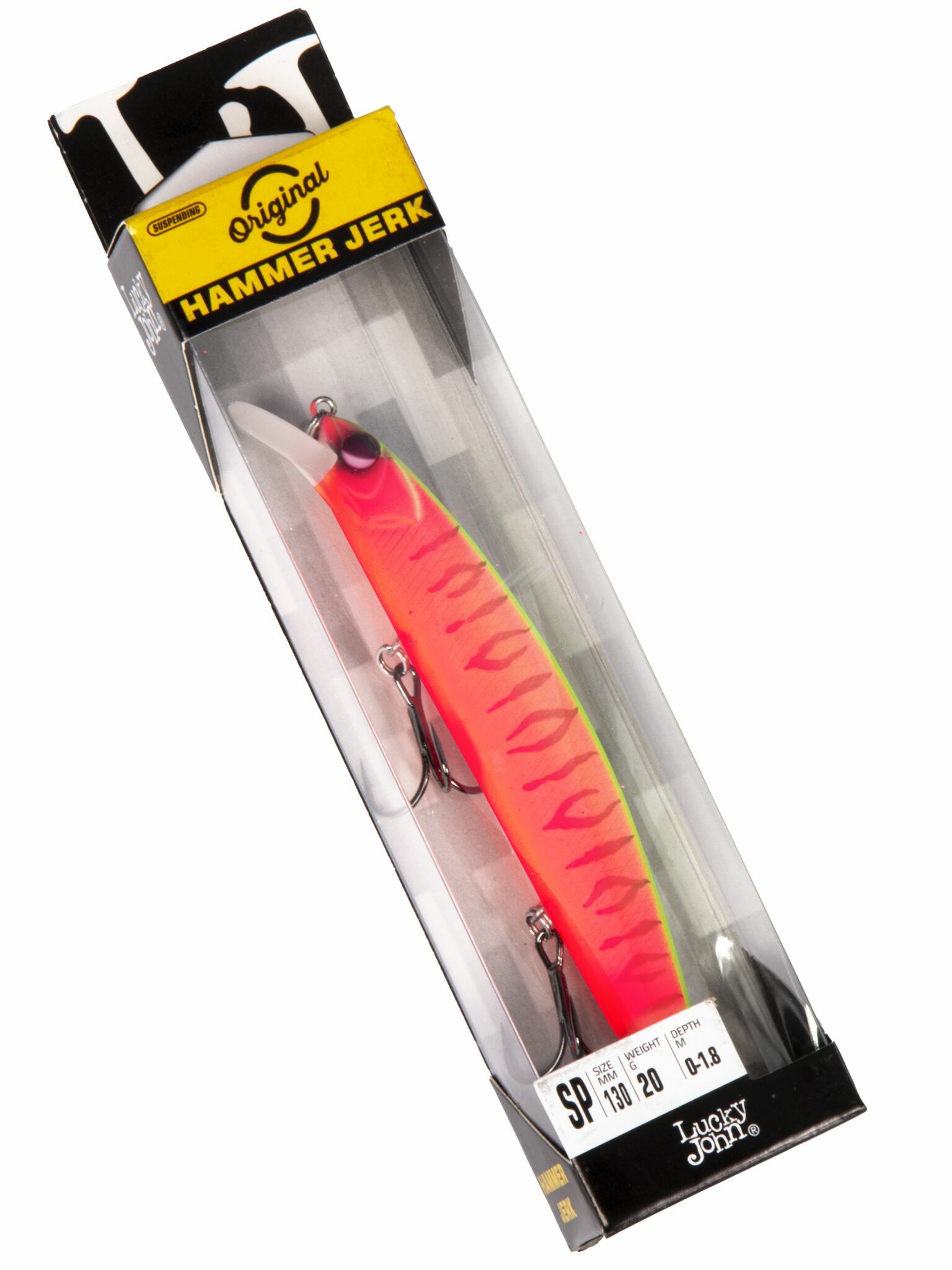 Воблер Lucky John Hammer Jerk 130SP 305 20 гр Original  LJO1813SP-305 — крупный план
	                                    3
