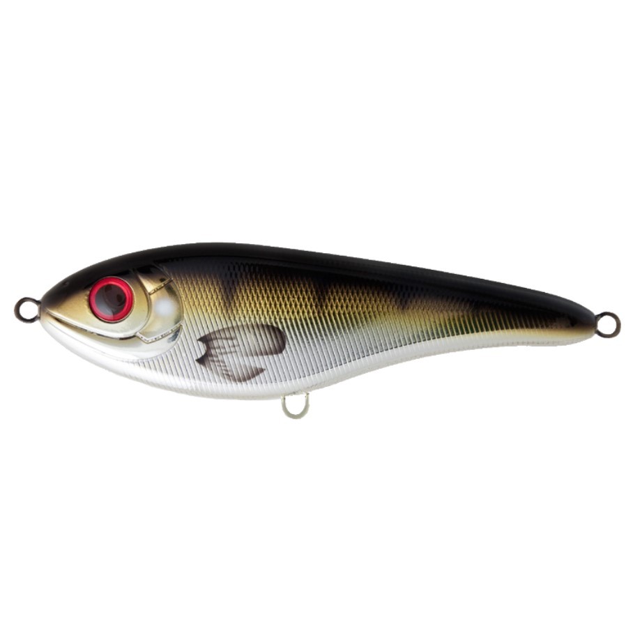 Воблер Strike Pro Buster Jerk Sinking C606E Metallic Perch 75 гр   EG-048#C606E — характеристики,
	                                    особенности конструкции