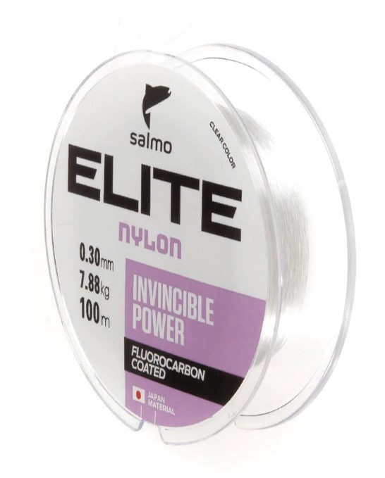Леска монофильная Salmo Elite Fluoro Coated Nylon 100 м 0,3 мм    4118-030 — характеристики,
	                                    особенности конструкции
