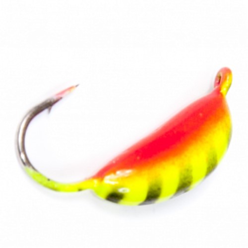 Мормышка Lucky John Банан Рижский Крашеный 0,31 гр 025/22   LJ11025-22 — характеристики,  особенности конструкции
