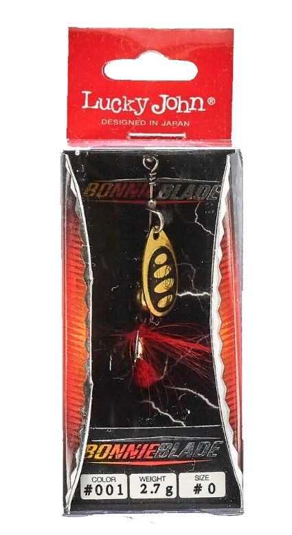 Вращающаяся Блесна Lucky John Bonnie Blade №0 2,7 гр 001   LJBB00-001 — крупный план
	                                    2