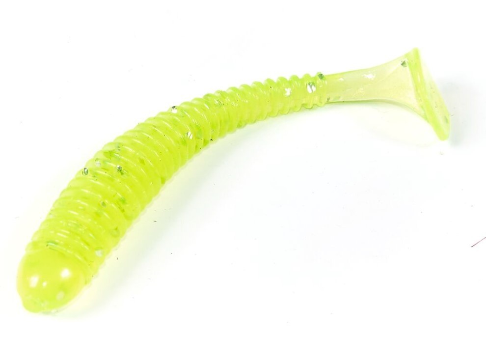 Силиконовая приманка Lucky John Spark Tail 4.0in 101 мм 5 шт 071 Pro Series  140168-071 — крупный план
	                                    1