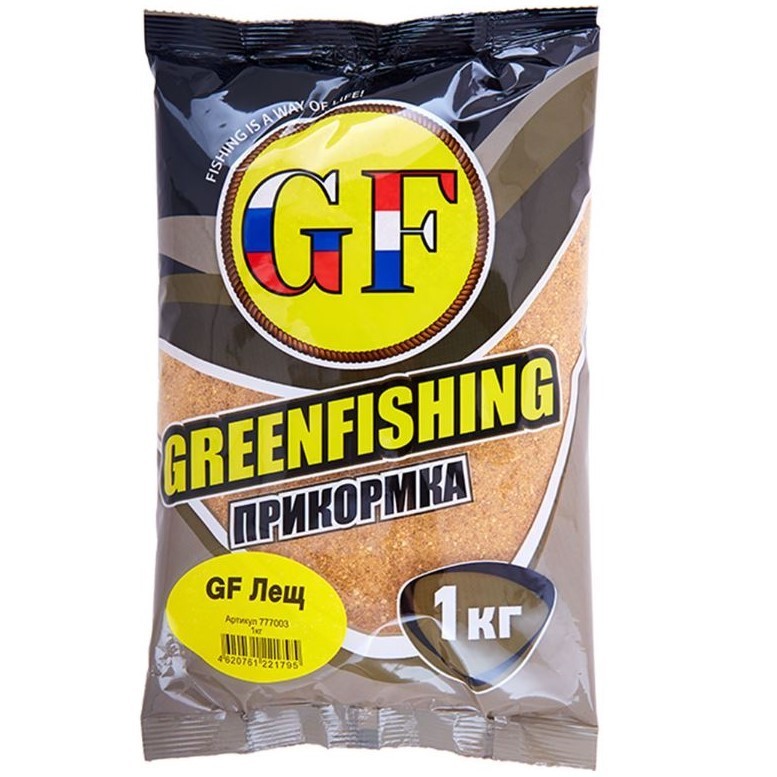 Прикормка Greenfishing GF  Лещ 1 000 гр — характеристики,
	                                    особенности конструкции