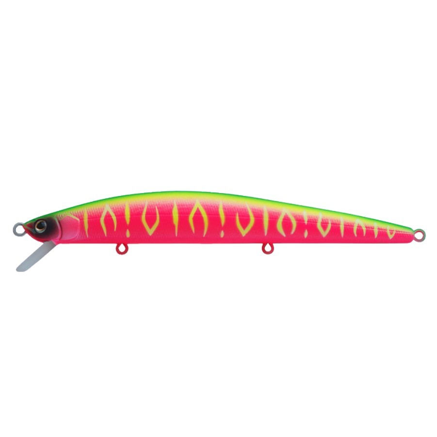 Воблер Strike Pro Slingshot Minnow 120F A230S Watermelon Mat Tiger 12,6 гр   EG-145F#A230S — характеристики,
	                                    особенности конструкции