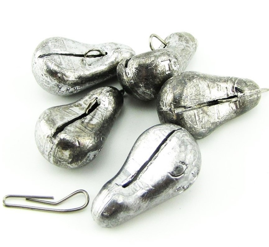 Груз Тула Костеревка 20 гр 10 шт Неокрашенный Для отводного дропшота  гкр-200 — крупный план
	                                    2